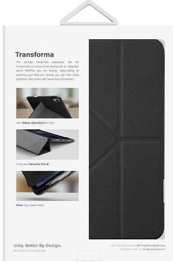 Uniq Flip Cover Μαύρη (iPad 2022 10.9'')