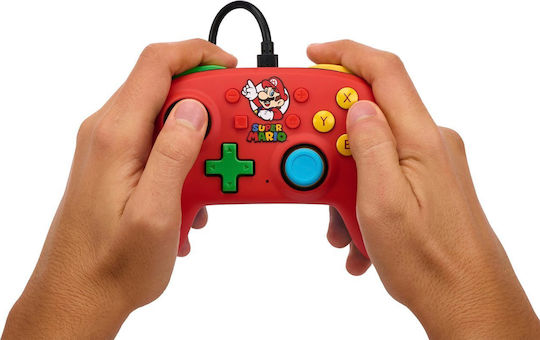 PowerA Nano Ενσύρματο Gamepad για Switch Mario Medley