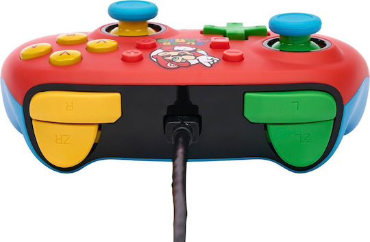 PowerA Nano Ενσύρματο Gamepad για Switch Mario Medley