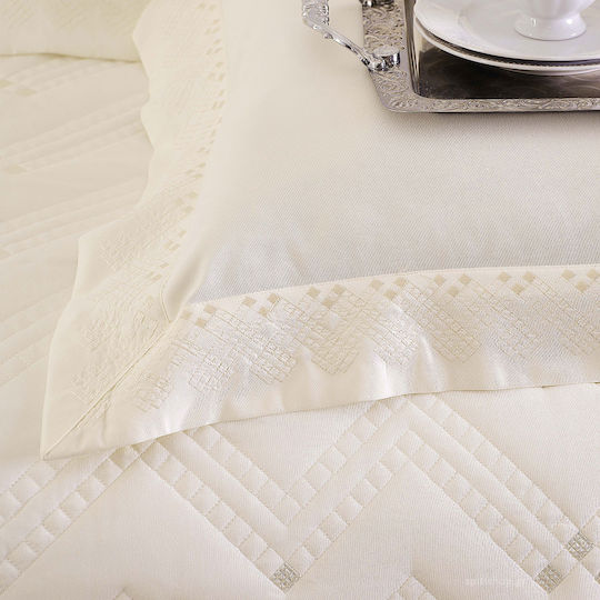Rythmos Lizzie Булчински комплект 7бр Ecru 235x250см