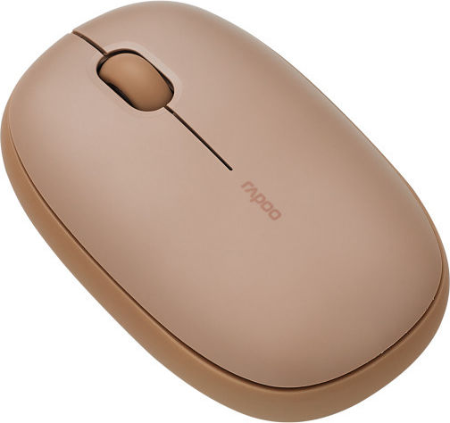 Rapoo M660 Silent Kabellos Bluetooth Maus Braun