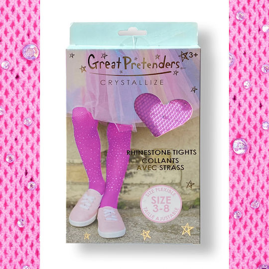 Socks/Tights for Carnival in Pink color 1pcs
