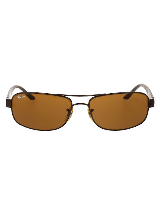 Ray Ban Men's Sunglasses with Brown Metal Frame and Brown Lens RB3273 012