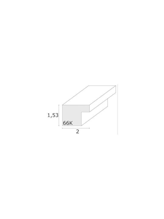 Deknudt S66KA2 Multi Wall-mounted Wooden 2 Photos with Black Frame