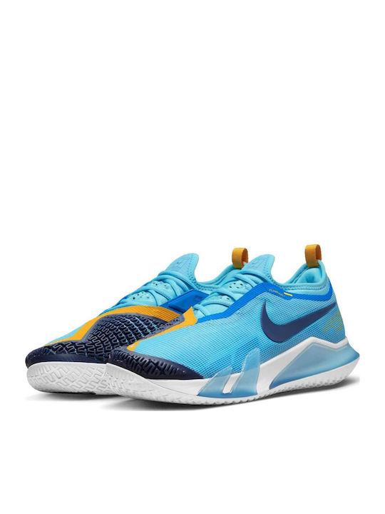 Nike Court React Vapor NXT Мъжки Тенис обувки Твърди съдилища Blue Chill / Midnight Navy