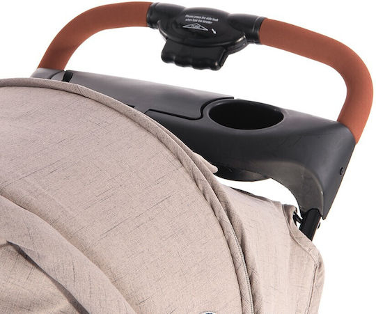 Lorelli Olivia Baby Stroller Suitable from 6+ Months Lemon Curry 6.6kg