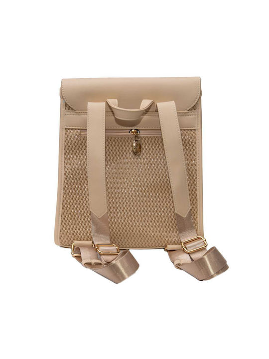 Beverly Hills Polo Club Women's Bag Backpack Beige