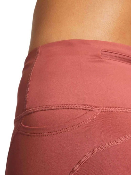 Dri-Fit Epic Running Γυναικείο Μακρύ Κολάν Κόκκινο