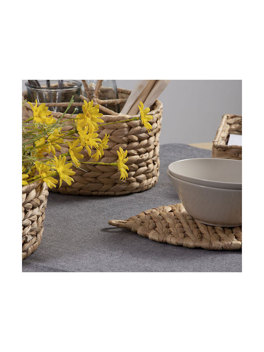 Nef-Nef Homeware Wicker Placemat Romano Beige 48x33cm 033268