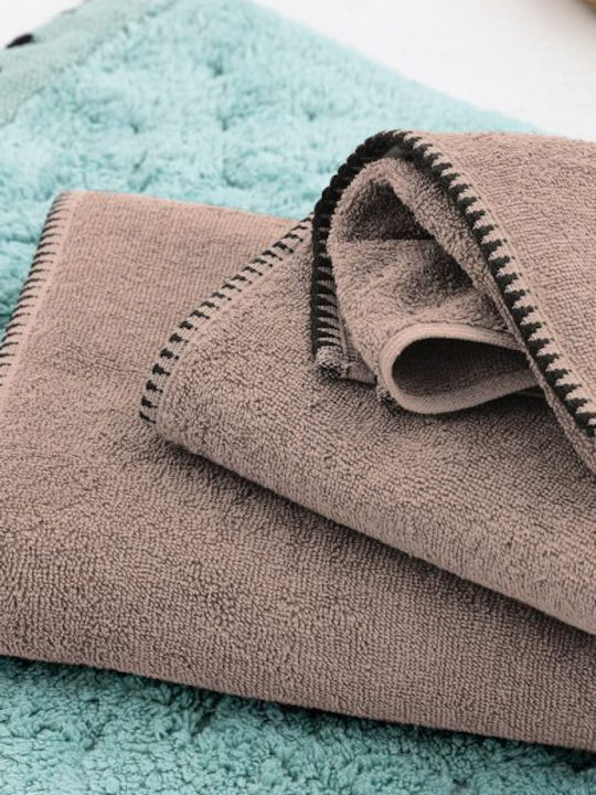 Palamaiki Facecloth Brooklyn 50x90cm Taupe Weight 500gr/m²