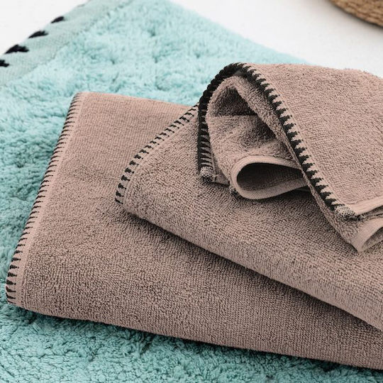 Palamaiki Facecloth Brooklyn 50x90cm Taupe Weight 500gr/m²