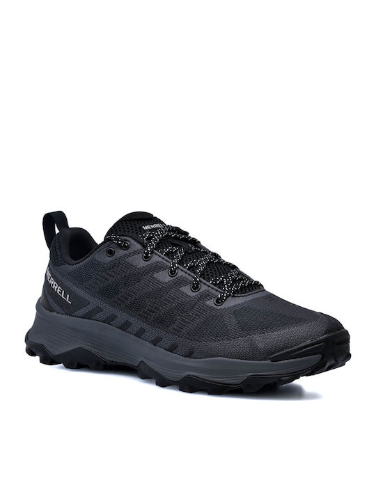 Merrell Speed Eco Ανδρικά Ορειβατικά Παπούτσια Μαύρα