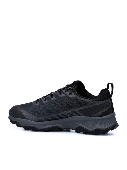 Merrell Speed Eco Herren Wanderschuhe Schwarz