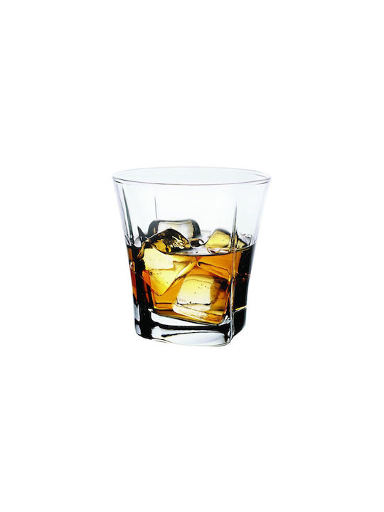 Gurallar Set Gläser Whiskey aus Glas 280ml 6Stück