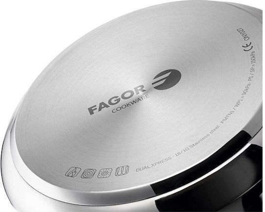 Fagor Dual Xpress Oală Sub Presiune 8L