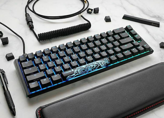 Ducky One 3 SF Classic Gaming Mechanical Keyboard 65% with Cherry MX Silent Red switches and RGB lighting (English US)