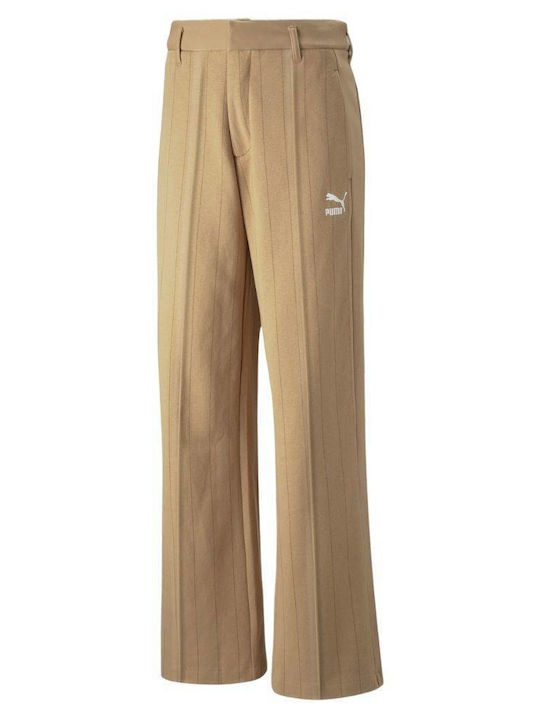 Luxe Sport T7 Women's Fabric Trousers Relaxed Fit Tiger's Eye