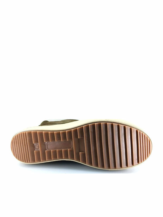 Дамски ботуши с ластик Olive