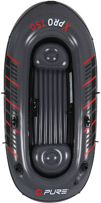 Pure4fun XPRO-750 Inflatable Boat for 2 Adults with Paddles & Pump 270cm