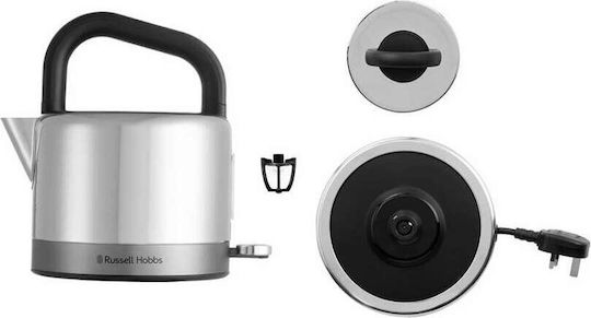 Russell Hobbs Distinctions Βραστήρας 1.5lt 2400W Ασημί