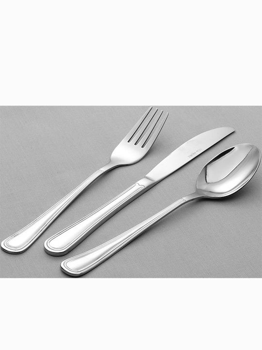 GTSA Metallic Table Fork Set Silver Prince 20cm 24pcs