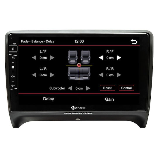 Dynavin Car Audio System for Audi TT (8J) / TT Jeep Compass 8J 2008-2014 (Bluetooth/USB/WiFi/GPS/Apple-Carplay/Android-Auto) with Touch Screen 9"
