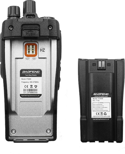 Baofeng BF-P3688 Wireless Transceiver UHF/VHF 10W without Screen