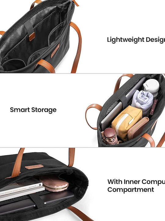 tomtoc Lady Collection A53 Τσάντα Ώμου / Χειρός για Laptop 14" σε Μαύρο χρώμα