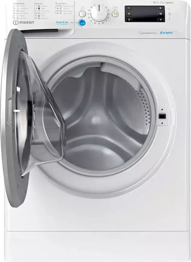 Indesit Πλυντήριο-Στεγνωτήριο Ρούχων 10kg/7kg Ατμού 1600 Στροφές