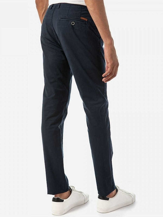 Παντελόνι Chino σε Slim Εφαρμογή Navy Μπλε