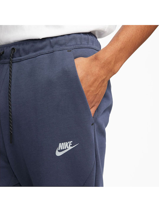 Sportswear Tech Sweatpants with Elastic Blue