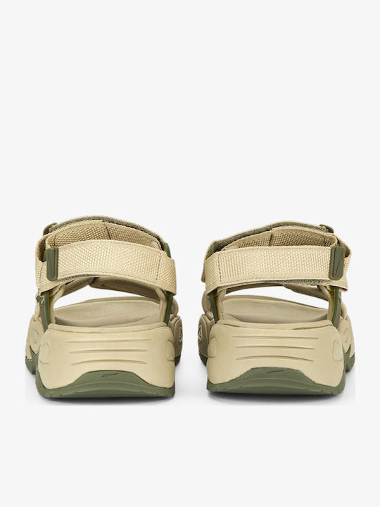Herrensandalen in Grün Farbe
