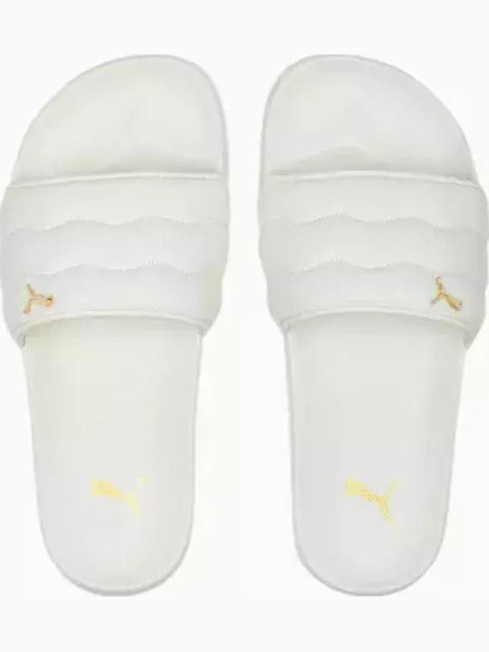 Leadcat 2.0 Slides Pristine/Metallic gold
