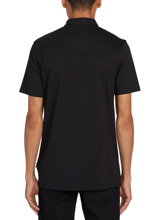 Volcom Men's Short Sleeve Blouse Polo Black