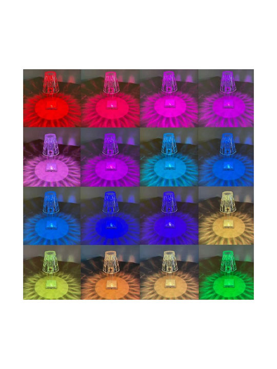 Andowl RZ-121 Dekorative Lampe Transparent