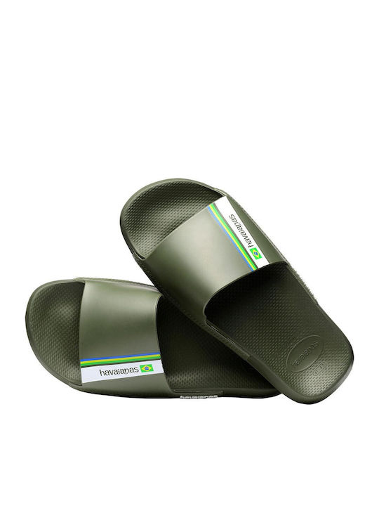 Brasil Herren Slides Khaki