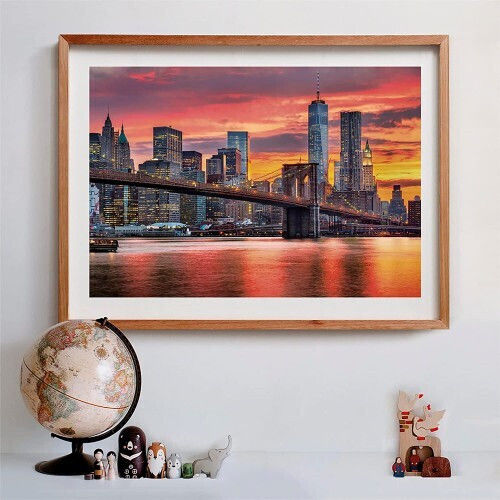 East River at Dusk, New York Puzzle 2D 1500pcs