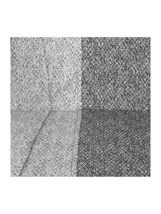Lino Home Meliki Ριχτάρι Πολυθρόνας Πλεκτό 180x180εκ. D. Grey