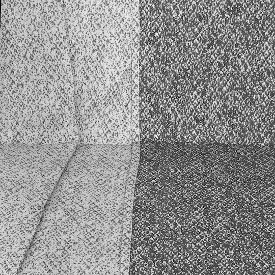 Lino Home Meliki Ριχτάρι Πολυθρόνας Πλεκτό 180x180εκ. D. Grey