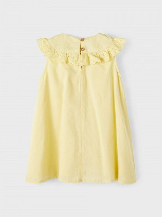 Name It Kids Dress Sleeveless Yellow