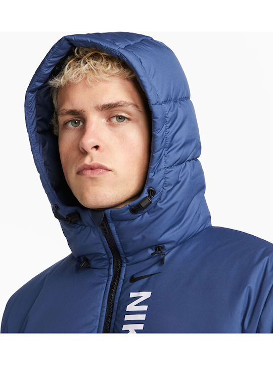 Winter Jacket Puffer Blue