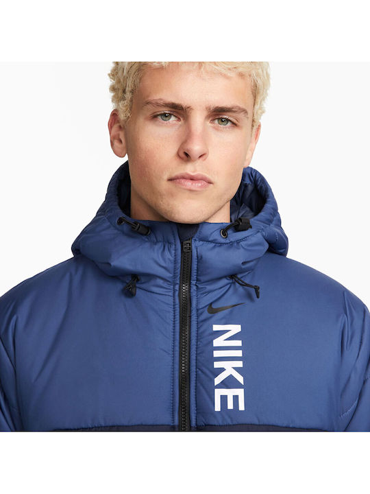 Winter Jacket Puffer Blue