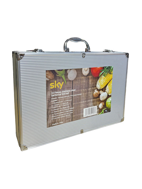 Set 33 BBQ Tools MB8587