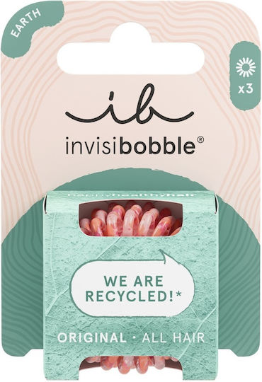 Invisibobble Earth Collection Save It Or Waste It Set Coil Hair Scrunchies 3pcs 3pcs