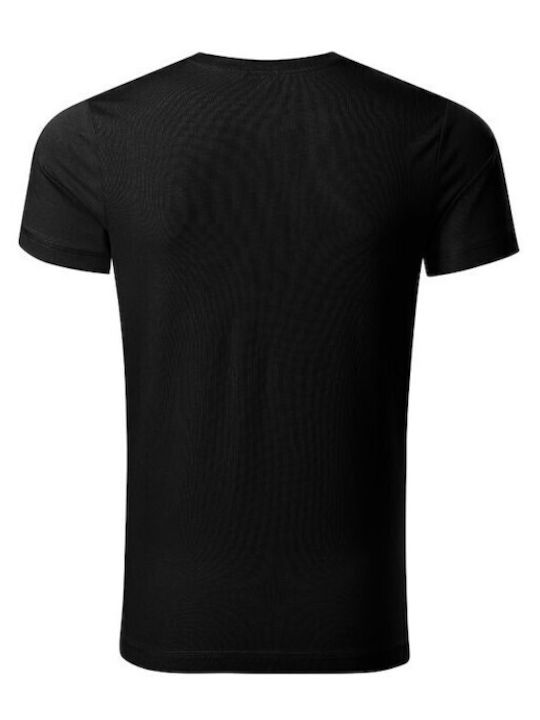 Malfini Werbe-T-Shirt in Schwarz Farbe