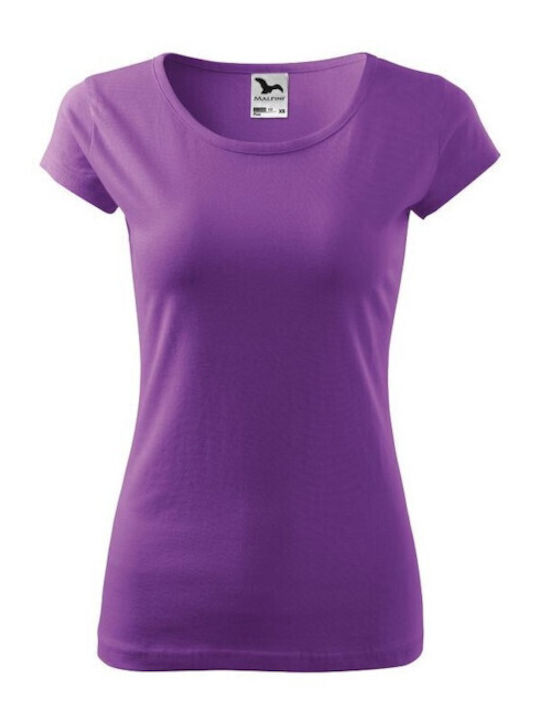 Malfini Women's Short Sleeve Promotional T-Shirt Purple