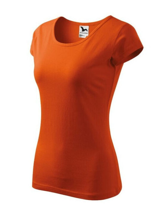 Malfini Werbe-T-Shirt in Orange Farbe