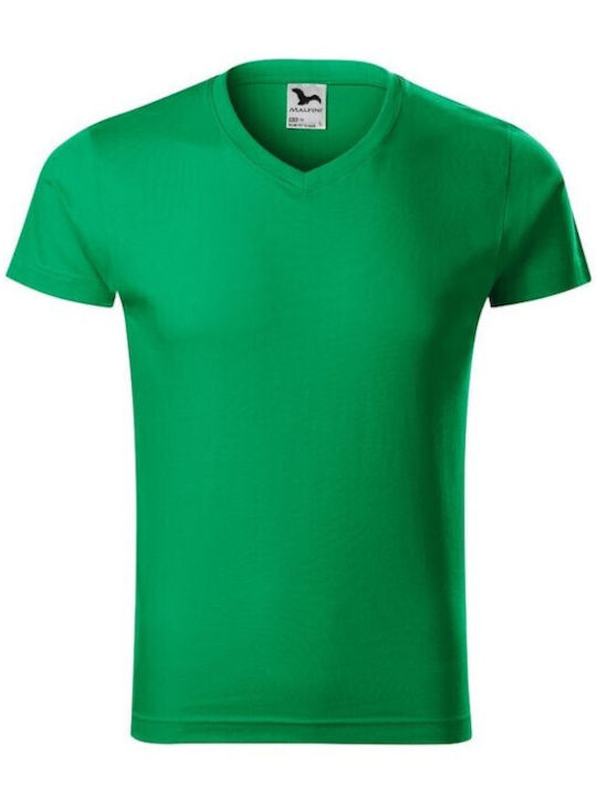 Malfini Men's Short Sleeve Promotional T-Shirt Green