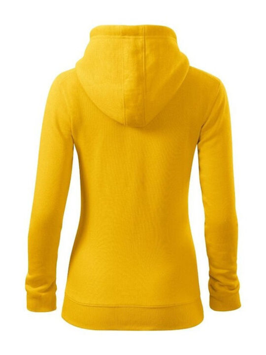 Malfini Women's Long Sleeve Promotional Cardigan Yellow