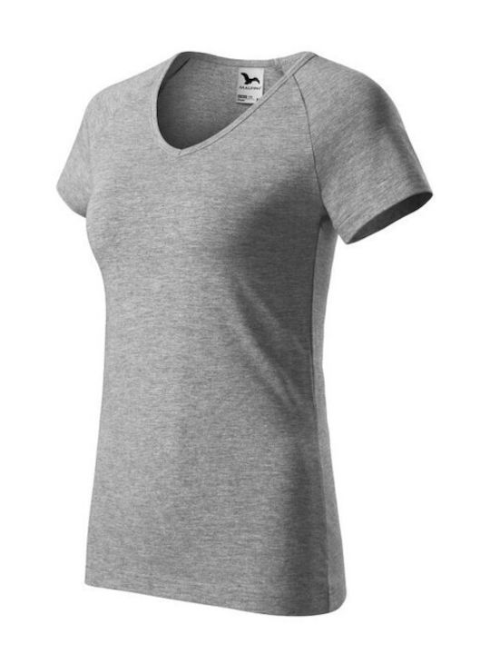 Malfini Women's Short Sleeve Promotional T-Shirt Gray